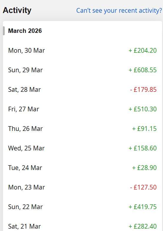 Account statement
