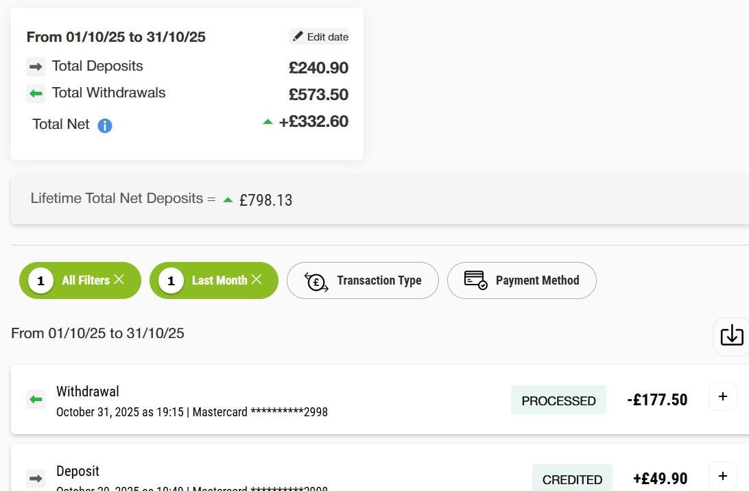 Account statement